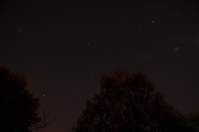 Orion-Aldebaran-Jupiter-Pleiades
