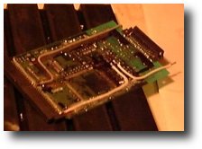 The card with the a nicer soldering and fixing