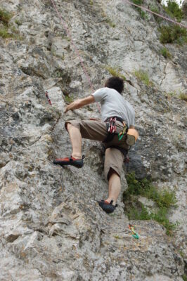 Au pied de la falaise (en moulinette)