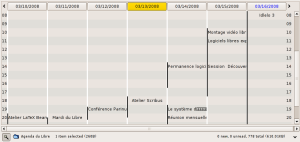 vCalendar day view (thumbnail)