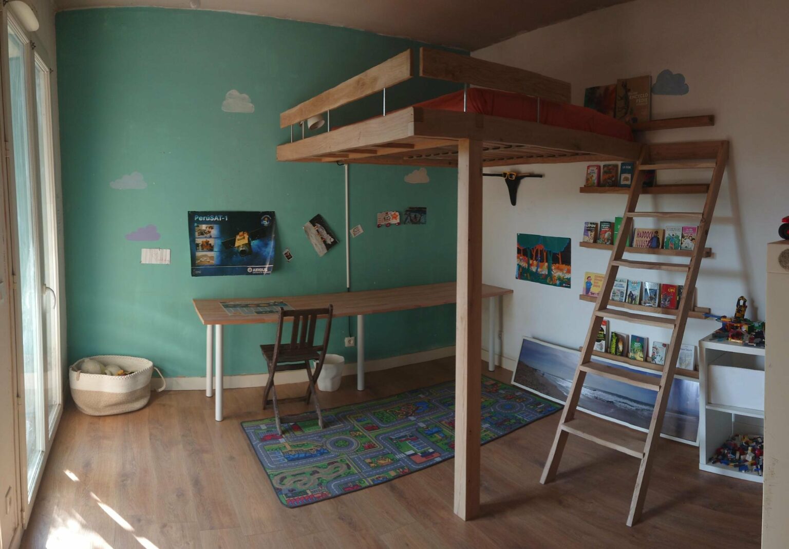 DIY Fabrication d’un lit mezzanine 140×190